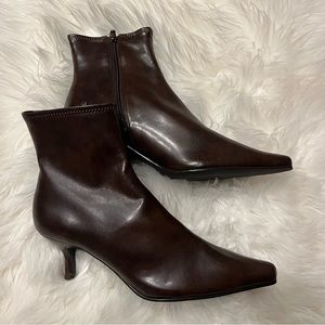Impo Nelly Antique Brown Ankle Boot Sz 7.5 NWT